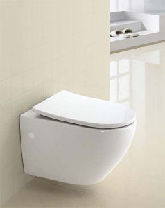 Подвесной унитаз BelBagno Sfera-R BB513CH безободковый, белый