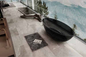 Ванна из полиэфирной смолы Abber Kristall AT9702Onyx, 180х85
