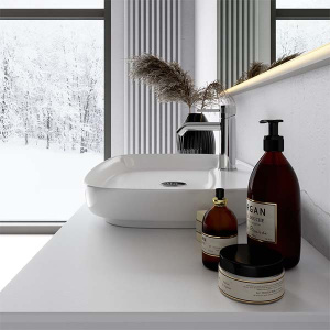 Умывальник Allen Brau Liberty 2 4.32011.20 / 4.32011.21, 70х43, белый