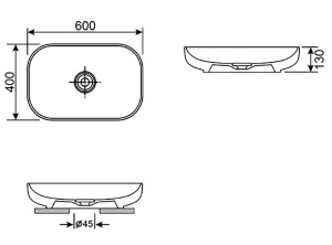 Умывальник Wellsee Croquis 150302000
