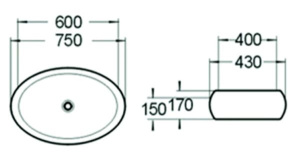 Умывальник SantiLine SL-1036