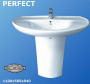 Умывальник Porta Perfect с пьедесталом