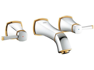 Смеситель встраиваемый Grohe Grandera 20414IG0, хром, золото