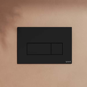Кнопка для инсталляции Vitra Root Square 740-2311 черный матовый, черный матовый