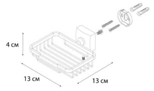 Мыльница Fixsen Kvadro FX-61309