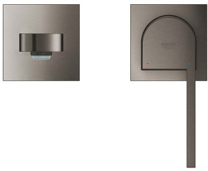 Смеситель встраиваемый Grohe Plus 29303AL3, темный графит матовый