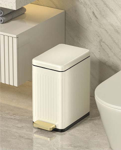 Мусорное ведро WeltWasser Magy BL, 6 л, черный матовый