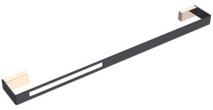 Держатель для полотенец Boheme Q Black 10942-B / 10942-CR-B / 10942-G-B, золото, черный