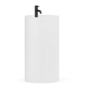 Умывальник Canterno Кармона Solid Surface напольный
