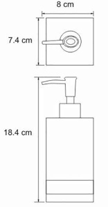 Дозатор для моющих средств Wasserkraft Inn K-4399