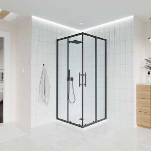 Душевой уголок Veconi Evo 300 B прозрачный прямоугольный, 120х90, прозрачный
