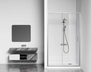 Душевая дверь Good Door Cube WTW-C-CH, 110х190, прозрачный