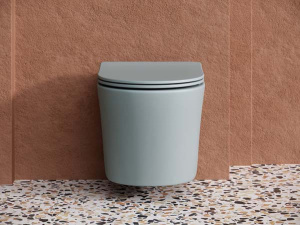 Подвесной унитаз CeramicaNova Balearica CN6000MH / CN6000MDH Rimless Soft Close, антрацит
