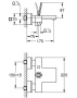 Смеситель для ванны Grohe Eurocube Joy 23666000