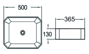 Умывальник SantiLine SL-1013