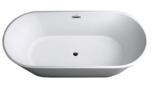 Акриловая ванна Cerutti d'Iseo170II / d'Iseo170MW, 170x75, белый