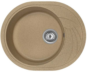 Кухонная мойка Gran-Stone GS-18 K, 57х47/бежевый