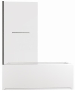 Душевая шторка на ванну Allen Brau Priority 3.31024.BA, 80х150, прозрачный
