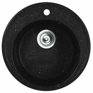 Кухонная мойка Belux BRG 51-01, 51х51, черный