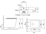 Подвесной унитаз SantiLine SL-5007BG