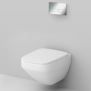 Комплект инсталляции AM.PM Pro IS47001.50A1700 с кнопкой Pro S и подвесным унитазом Inspire V2.0 FlashClean