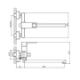 Смеситель для ванны Haiba HB22615-7