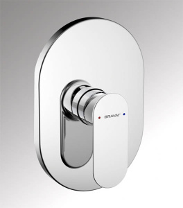 Смеситель скрытого монтажа Bravat Gina PB865104CP-ENG (1 функция), хром