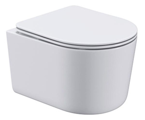 Система инсталляции для унитаза TECEbase kit c кнопкой 9400413 и унитазом Roxen Simple Compact 530120-01