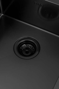 Кухонная мойка Zorg ZRN 5060 Premium PVD Gunblack / ZRN 5065 Premium PVD Gunblack, 60х50, графит
