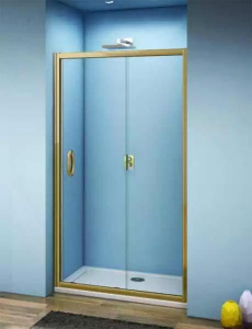 Душевая дверь Good Door Jazz WTW B-BR, 140х185, тонированный