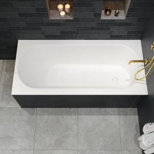 Ванна из искусственного камня Whitecross Gin RAL матовый Solid Surface, 170x80, RAL матовый