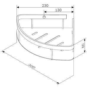 Полка AM.PM Sense L A7454222