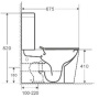 Напольный унитаз WeltWasser Gelbach 001 XL MT-BL
