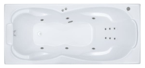 Гидромассажная ванна Triton Цезарь стандарт Flat, 180х80