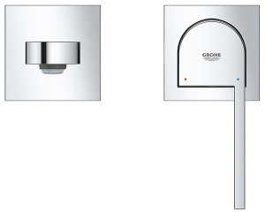 Смеситель встраиваемый Grohe Plus 29303003 / 29303DC3, суперсталь