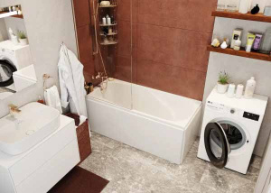 Акриловая ванна Vagnerplast Aronia, 150х70