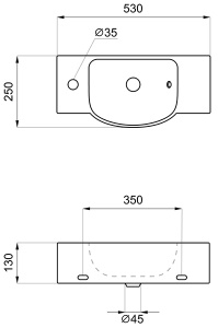 Умывальник Lavinia Boho Bathroom Sink 33311040