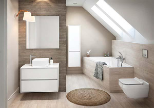 Умывальник Cersanit Crea 35 Square (P-UM-CRE35/1-oc-S)