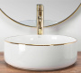 Умывальник Rea Sami Gold Edge REA-U6758