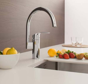 Смеситель для кухонной мойки Grohe Eurosmart New 33202002 / 33202DC2, хром
