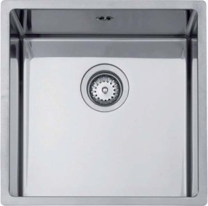 Кухонная мойка TEKA BE LINEA RS15 40.40 / RS15 50.40 / RS15 45.40 / RS15 71.40, 44х44, полированный
