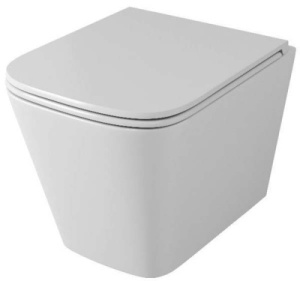 Подвесной унитаз OWL Vatter Ruta-H mini TOWLT190403S с крышкой SoftClose, белый