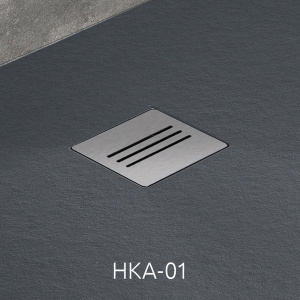 Душевой поддон Radaway Kyntos F Anthracite, 100x80, серый