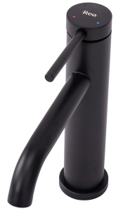 Смеситель для умывальника Rea Clif black B5321