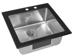Кухонная мойка ZorG GS 5553 black