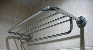 Полка для полотенец с держателем Fixsen Style FX-41115