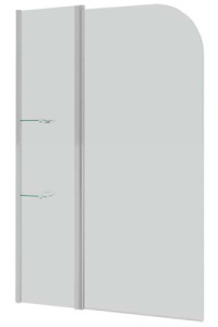Душевая шторка на ванну Grossman GR-101, 100х150, прозрачный