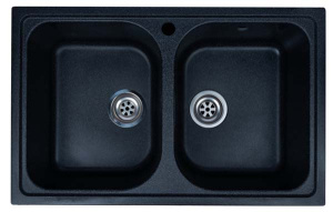 Кухонная мойка Granrus GR-785 W, 79х50, песочный