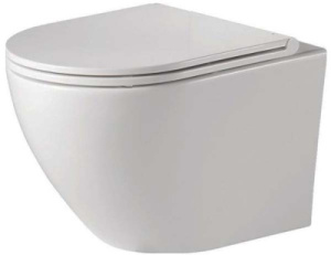 Подвесной унитаз BelBagno Sfera-R BB046CHR безободковый, белый