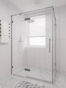 Душевой уголок Veconi Premium Alassio SP CH 120, 120х90, прозрачный осветленный